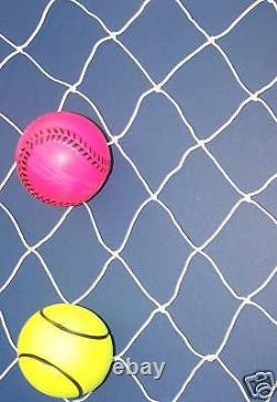 100' x 10' Baseball Batting Softball Cage Net 2 #15 Sports Net 160 lb. Test