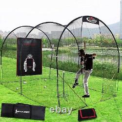 16X10FT Gagalileo Baseball Softball Batting Cage Portable Training Cage Backyard