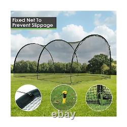 20ft Baseball Batting Cage Net, Fully Enclosed Baseball & Softball & Golf Bat