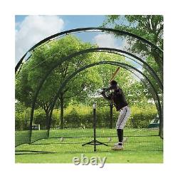 20ft Baseball Batting Cage Net, Fully Enclosed Baseball & Softball & Golf Bat