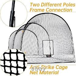 22X10FT Gagalileo Baseball Softball Batting Cage Portable Training Target Cage