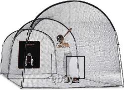 22X10FT Gagalileo Baseball Softball Batting Cage Portable Training Target Cage