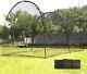 22X12FT Kapler Baseball Batting Cage Softball Batting Net Backyard Training Cage