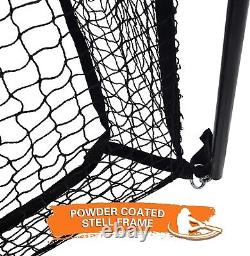 22X12FT Kapler Baseball Batting Cage Softball Batting Net Backyard Training Cage