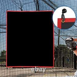 5X6FT Batting Cage Backstop Baseball Softball Vinyl Baseball Backstop with