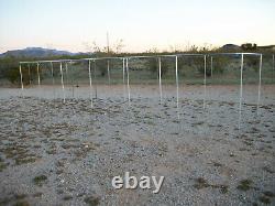60' Baseball Softball Straight Leg Batting Cage 1 3/8 Fitting PIPE NOT INCLUDED