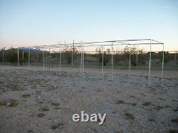 60' Baseball Softball Straight Leg Batting Cage 3/4 Fittings PIPE NOT INCLUDED