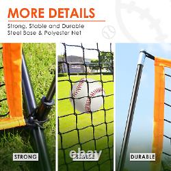 7 X 7 FT Lightweight Baseball & Softball Pitching Net for Batting and Pitching P