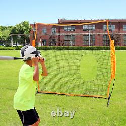 7 X 7 FT Lightweight Baseball & Softball Pitching Net for Batting and Pitching P