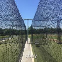 Aoneky Polyethylene Twisted Knotted Baseball Batting Cage Netting NET ONLY N