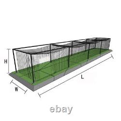 Aoneky Polyethylene Twisted Knotted Baseball Batting Cage Netting NET ONLY N