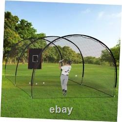 Baseball Batting Cage, 22 x 10 x 8Ft Baseball and Softball Batting Cage with