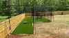 Baseball Batting Cage Most Popular Size With Pitching Lane On The Side 12x14x45 Ft