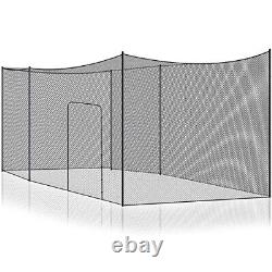 Baseball Batting Cage Net Heavy Duty Softball Hitting Practice 35 x 10 x 10 ft