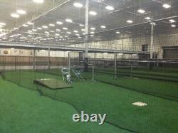 Baseball Batting Cage Net Netting #42 (54 Ply) HDPE 14' x 14' x 70