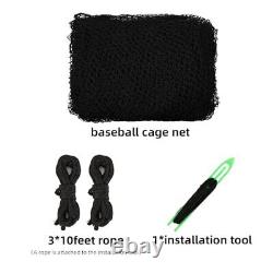 Baseball Batting Cage Net Only, Baseball Nets for Batting with 101010ft