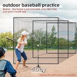 Baseball Batting Cage Net Only, Baseball Nets for Batting with 101010ft