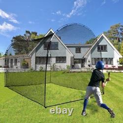 Baseball Batting Cage Net, Portable Batting Cage with Carry Bag, Batting Cages