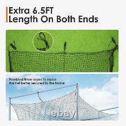 Baseball Batting Cage Nets, ONLY NET, 70'L/55'L/35'L/20'L Baseball and Softball