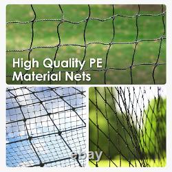 Baseball Batting Cage Nets, ONLY NET, 70'L/55'L/35'L/20'L Baseball and Softball