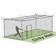 Baseball Batting Cage Nets, ONLY NET, 8'H x8'W x 20'L Baseball and Softball C