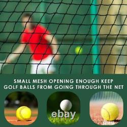 Baseball Batting Cage Netting 10x10x20, Baseball Softball Hitting Cage Net with