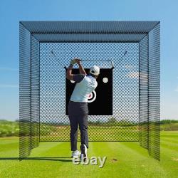 Baseball Batting Cage Netting 10x10x20, Baseball Softball Hitting Cage Net with