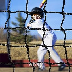 Baseball Batting Cage Netting, Heavy-Duty Sports Barrier Nets 30X 12Ft/14X 28Ft