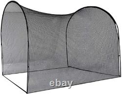 Baseball Batting Cage, Softball Batting Net Cage Backyard Training, with High St