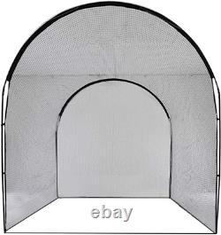 Baseball Batting Cage, Softball Batting Net Cage Backyard Training, with High St