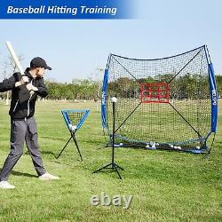 Baseball Net, 7x7' Baseball Softball Practice Net Baseball Nets for Batting P