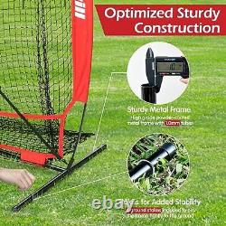 Baseball Net, 7x7ft Baseball Softball Practice Net with Large Baseball Net Only