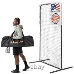 Baseball Net for Batting Cage 7 x 4 Feet Pitching Screen Softball Pitching