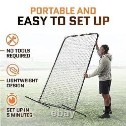 Baseball Net for Batting Cage 7 x 4 Feet Pitching Screen Softball Pitching