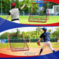 Baseball Pitchback Rebound Net Heavy Duty Volleyball Practice Bounce Back Net