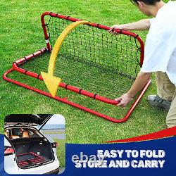 Baseball Pitchback Rebound Net Heavy Duty Volleyball Practice Bounce Back Net