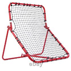 Baseball Rebounder Net with 14 Adjustable Angles Baseball Softball Bounce Back Net