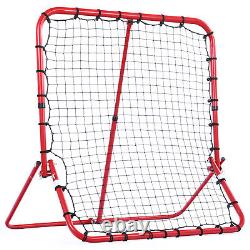 Baseball Rebounder Net with 14 Adjustable Angles Baseball Softball Bounce Back Net