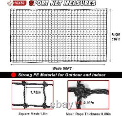 Baseball Softball Backstop Nets, Sports Net, Sports Netting Barrier, Sports Netting