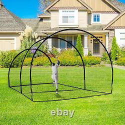 Baseball Softball Batting Cage Net 22'x10'x8' Portable Backyard Practice Net