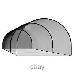 Baseball Softball Batting Cage Net 22'x10'x8' Portable Backyard Practice Net