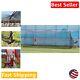 Baseball & Softball Batting Cage Net and Frame 22ft x 12ft x 8ft Easy Set Up