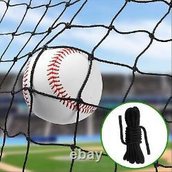 Baseball softball net, heavy duty sports net barrier nylon baseball net