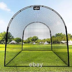 Batting Cage 13X10X10FT Baseball Softball Portable Batting Cage Backyard Net