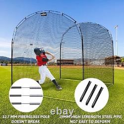 Batting Cage 13X10X10FT Baseball Softball Portable Batting Cage Backyard Net