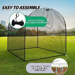 Batting Cage 13X10X10FT Baseball Softball Portable Batting Cage Backyard Net