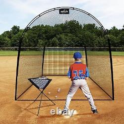 Batting Cage 13X10X10FT Baseball Softball Portable Batting Cage Backyard Net