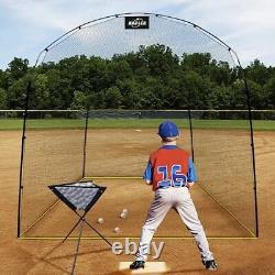 Batting Cage 13X10X10FT Baseball Softball Portable Batting Cage Backyard Net