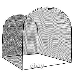 Batting Cage 13X10X10FT Baseball Softball Portable Batting Cage Backyard Net