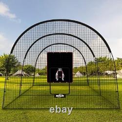 Batting Cage, 22x12x10FT Baseball Batting Cage Net and Frame, Baseball &